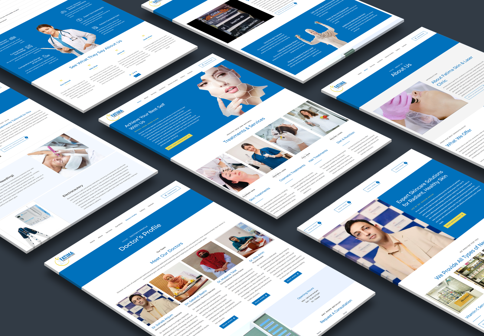 Fatima Skin & Laser Clinic – Dermatology & Aesthetic Website