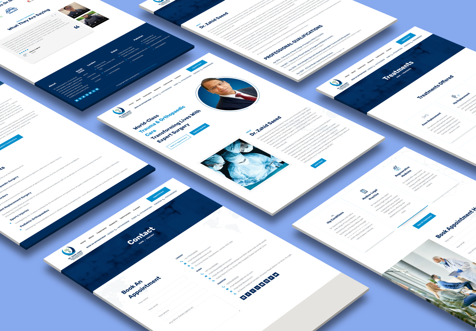 Dr. Zahid Saeed – Medical Website